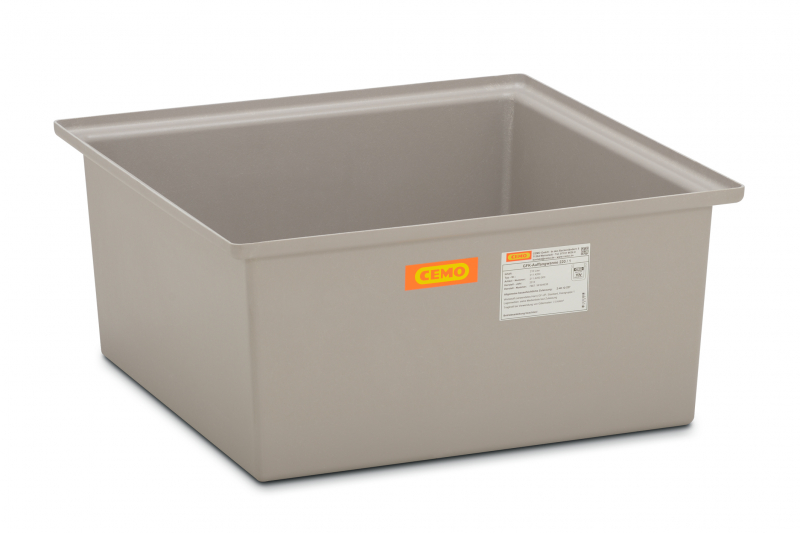 Cemo drip tray 220/1 made of GRP without grating