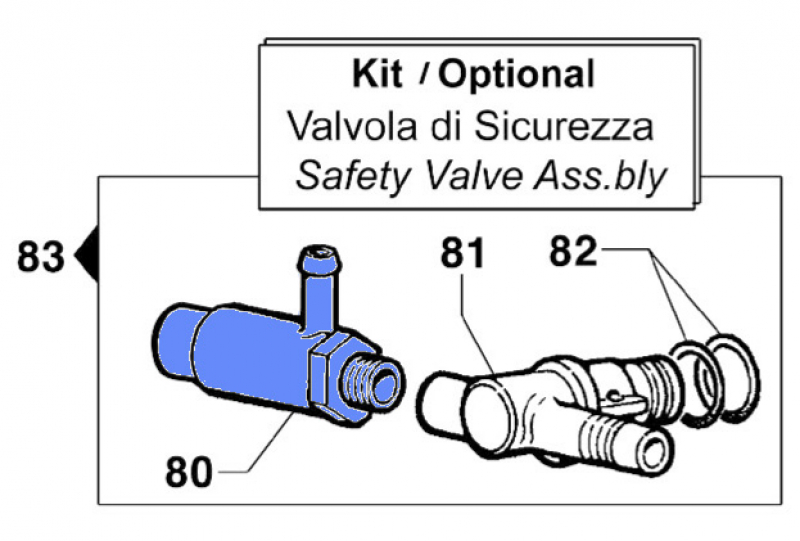 Saftey Valve Comet BP 60 K