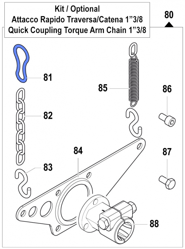 Hook 1202000900 for Comet Pump APS 96