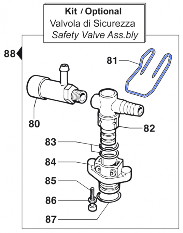 Delivery Hook 1202000600 for Comet Pump BP 151-171 K