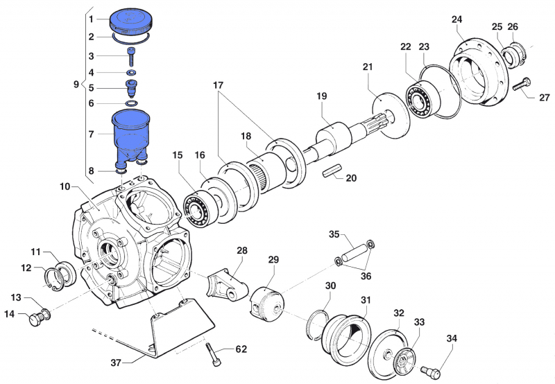 Volumetric Compensator 1208001400 for Comet BP 241-281 K