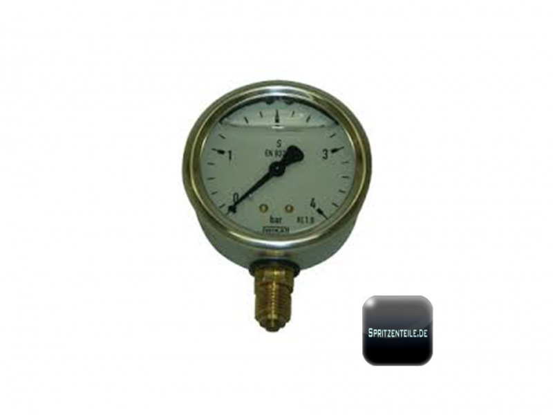 Manometer 63 mm ¼" 0-58 psi