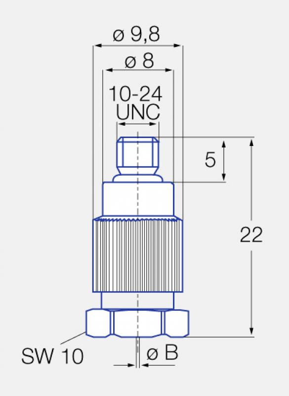 Lechler high pressure misting nozzle 2MN