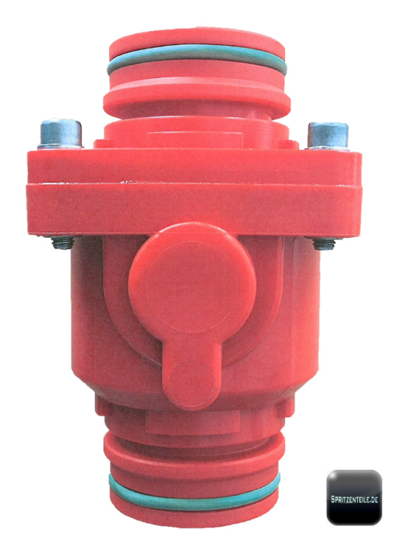 Polmac check valve with fork connection T6