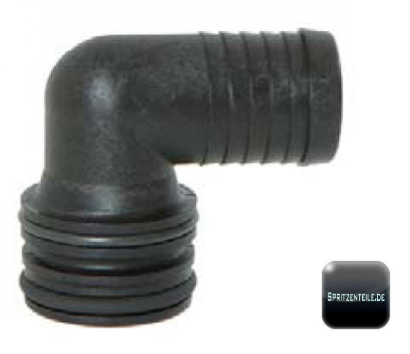 Rau AS40 plug-in fittings 90° with hose connection