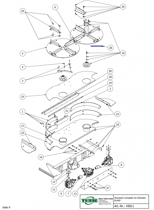 TEBBE scraper 44190