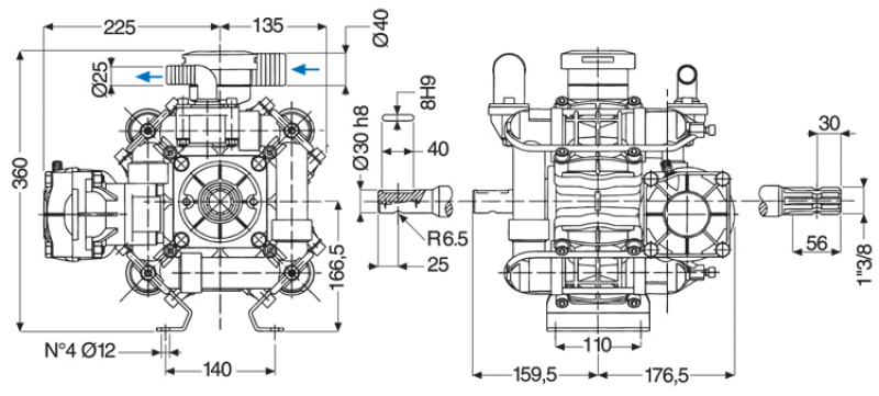 Comet Pumps Spare Parts Lists as PDF free download