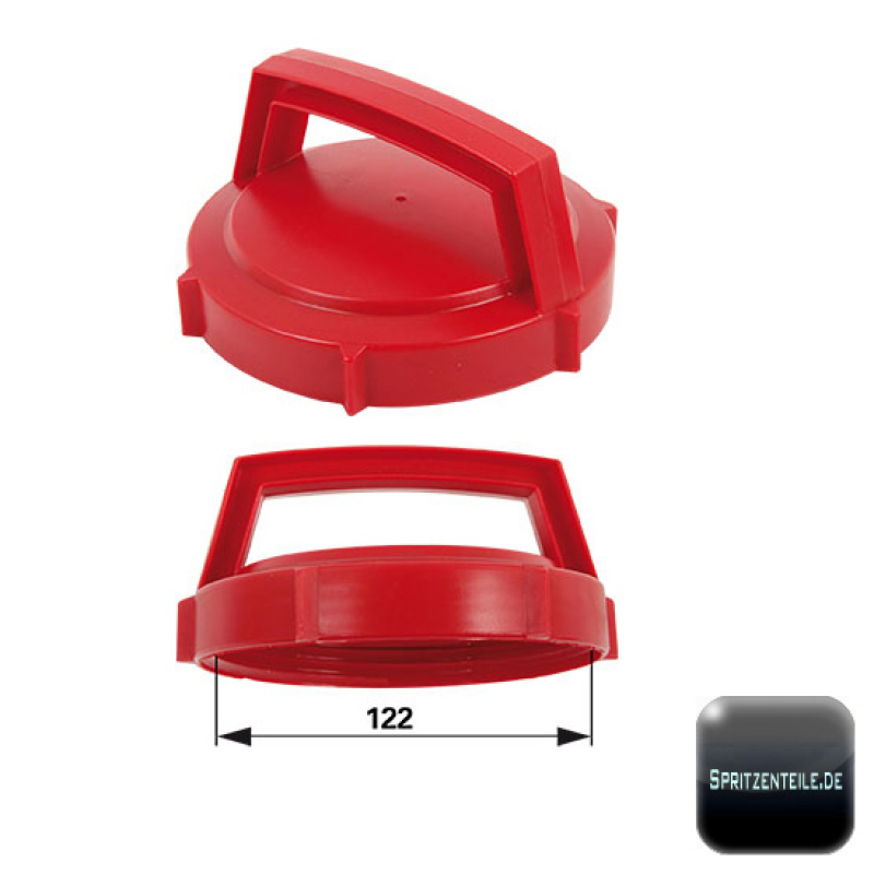 Hardi container lid with ø 122 mm