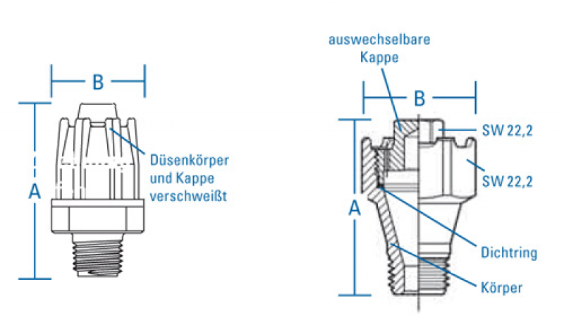 WindJet compressed air-blow nozzle 707