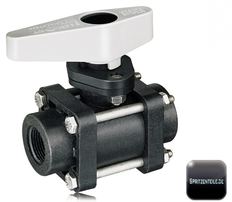 TeeJet Ball Valve Series 340M-PP 2-Way